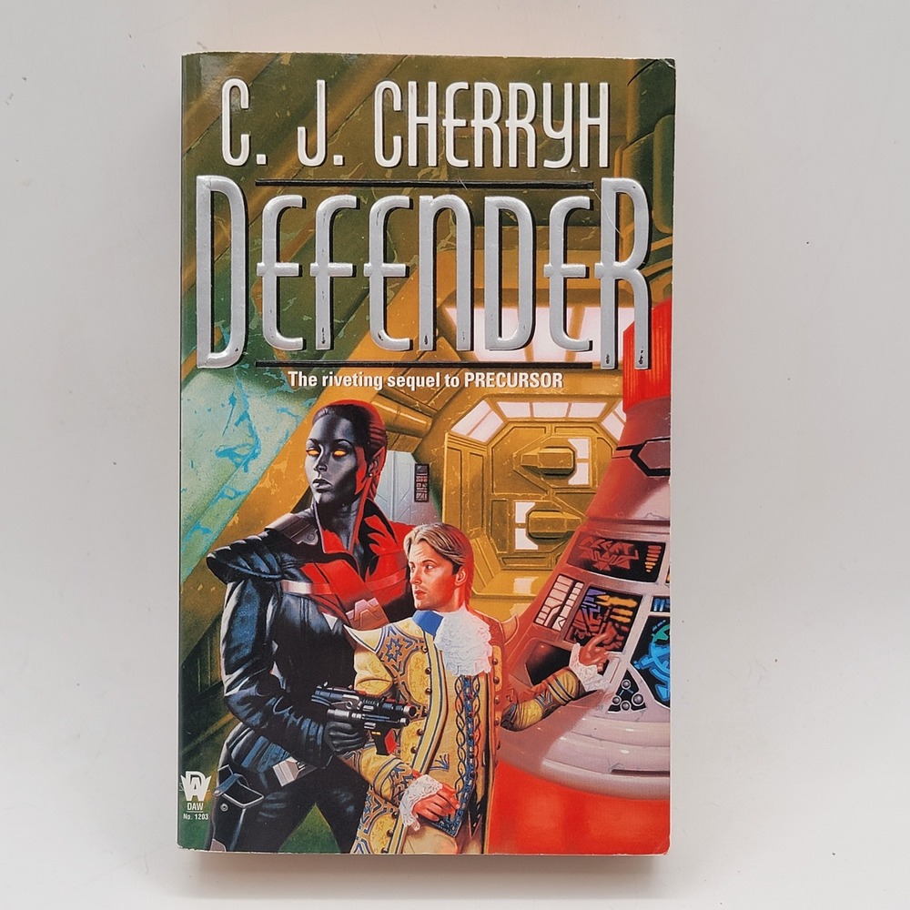 C.J. Cherryh Defender Paperback First Printing Foreigner Series Sci-Fi Excellent